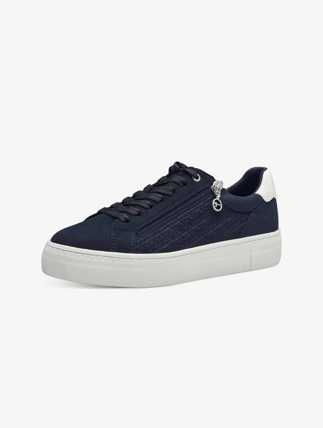 Tamaris Women's 1-23313-41-805 Lace Up Trainer Navy