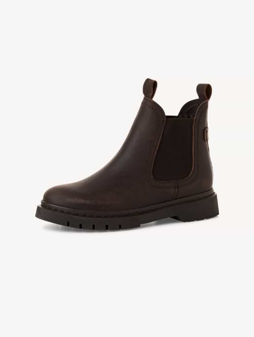 Womens Boots Tamaris Chelsea Boots Cafe Tamaris 25452 Beige Black