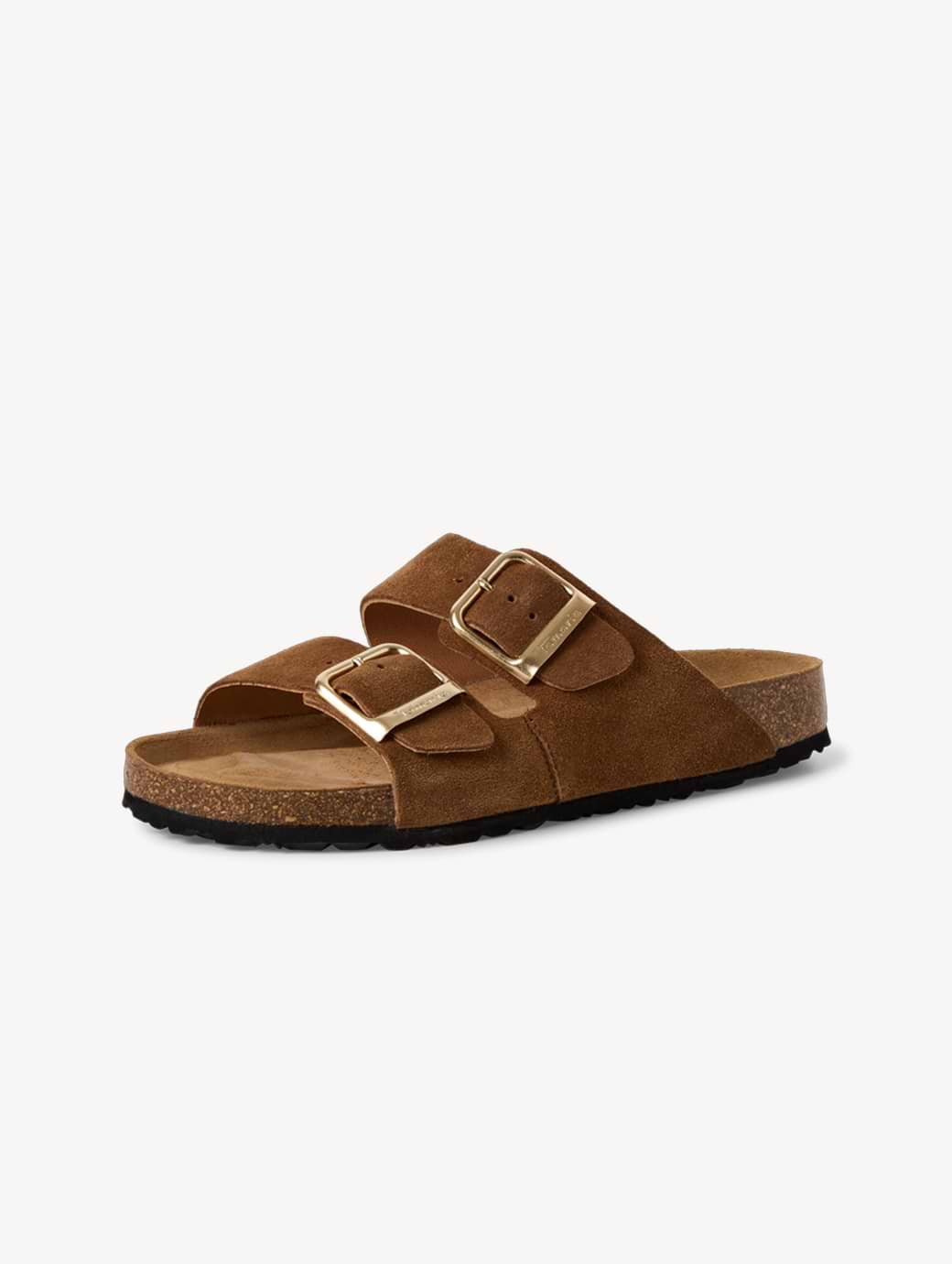 Tamaris Women's 1-27543-42-305 Leather Mule Cognac