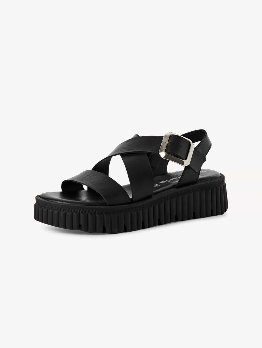 Tamaris Women's 1-28705-44-001 Sandal Black