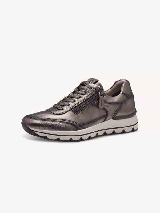 Tamaris Women's Lace Up Trainer Bronce