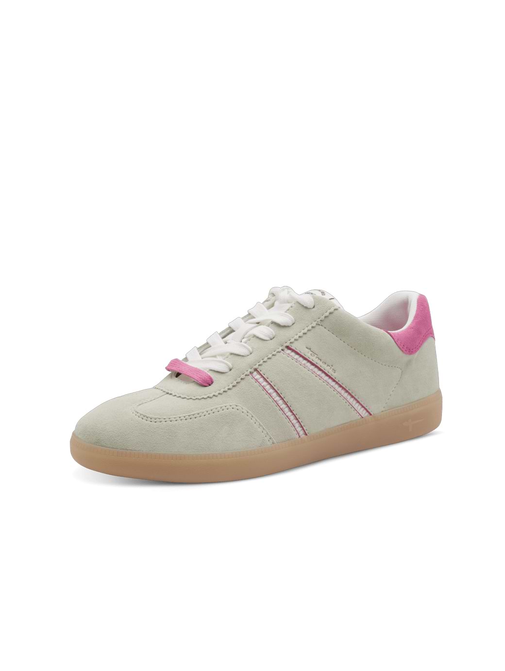 Tamaris Women's 1-23624-43-779 Lace-Up Leather Trainer Mint
