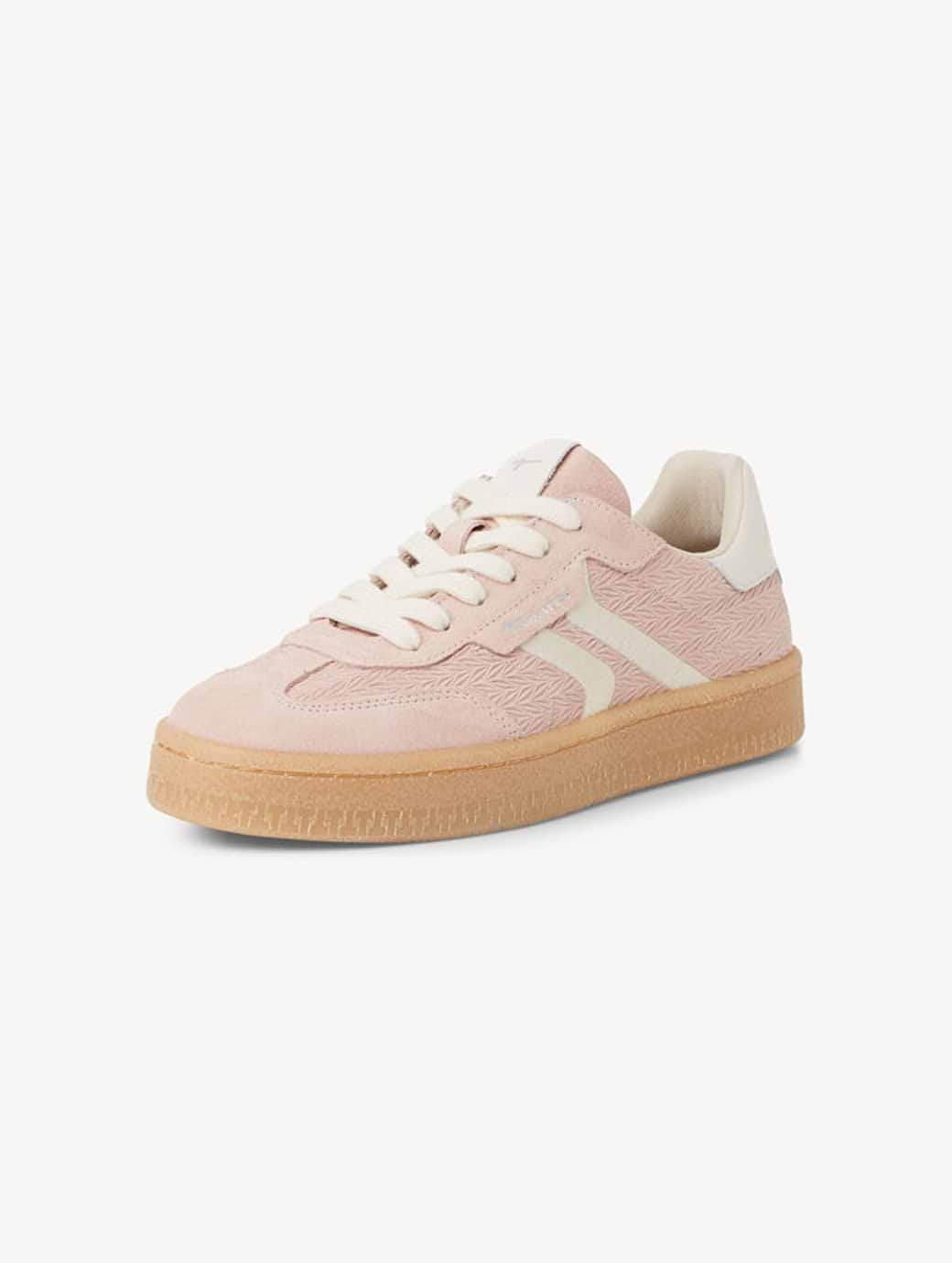 Tamaris Women's 1-23723-44-532 Leather Trainer Light Rose