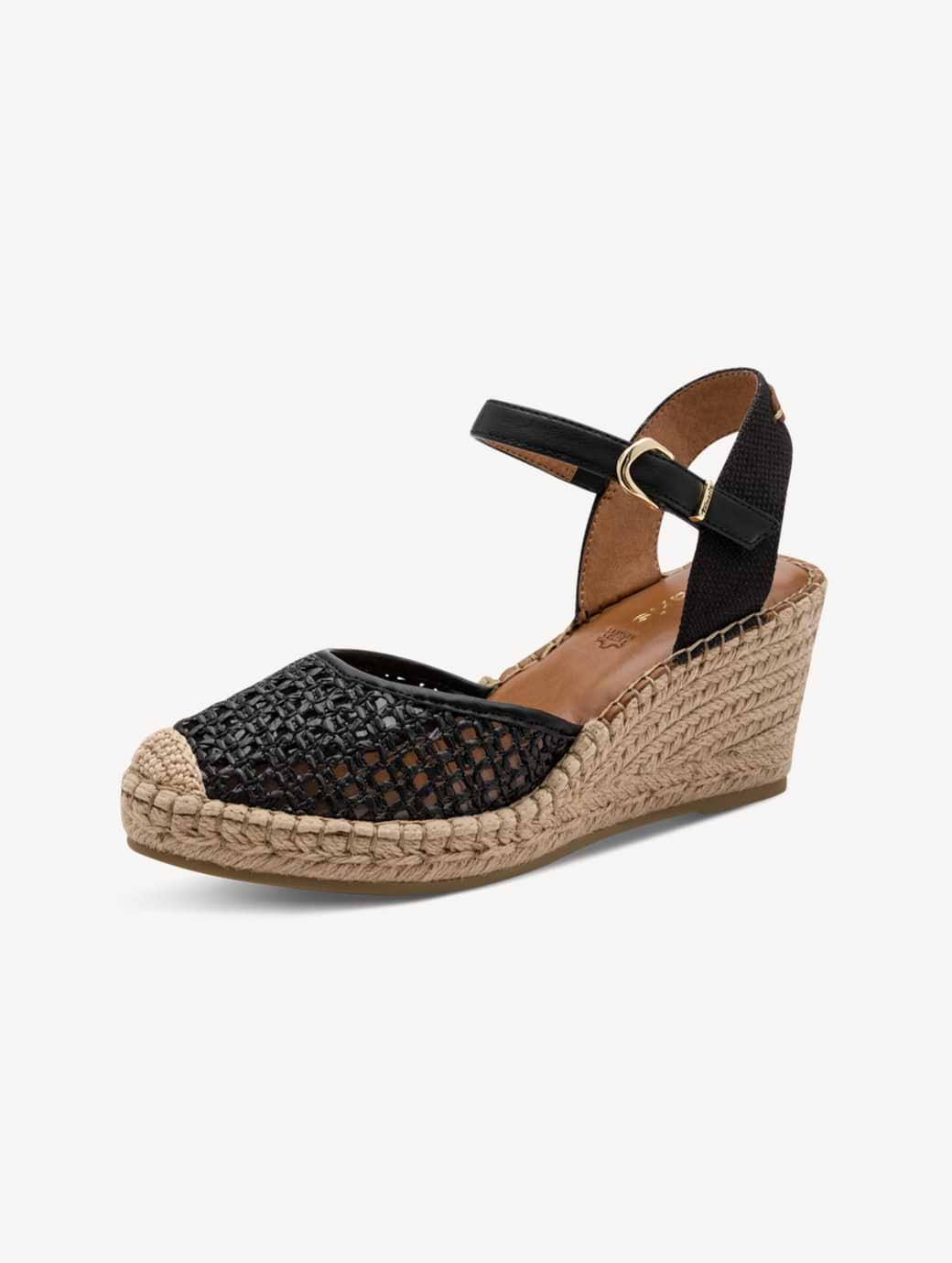 Tamaris Women's 1-29610-42-0A1 Espadrill Black