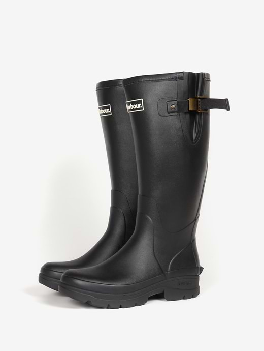 Barbour Men s Tempest Wellington Boots Black