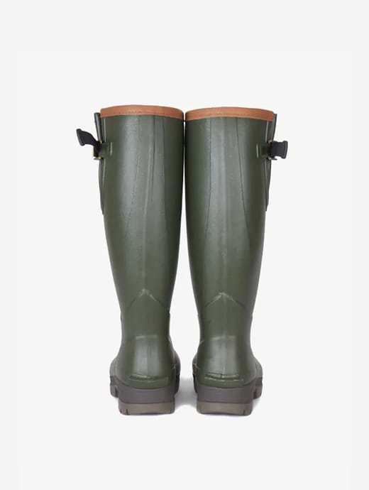 Barbour Womens Tempest Wellington Boot Olive Griggs