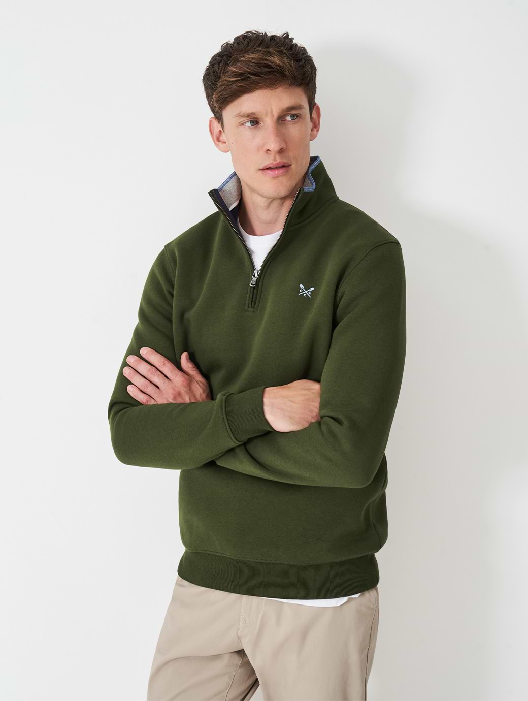 Rifle Verde Cotton Men's Sweatshirt