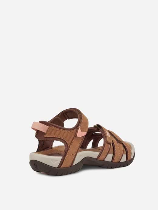 Teva Women's Tirra Leather Sandal Honey Brown