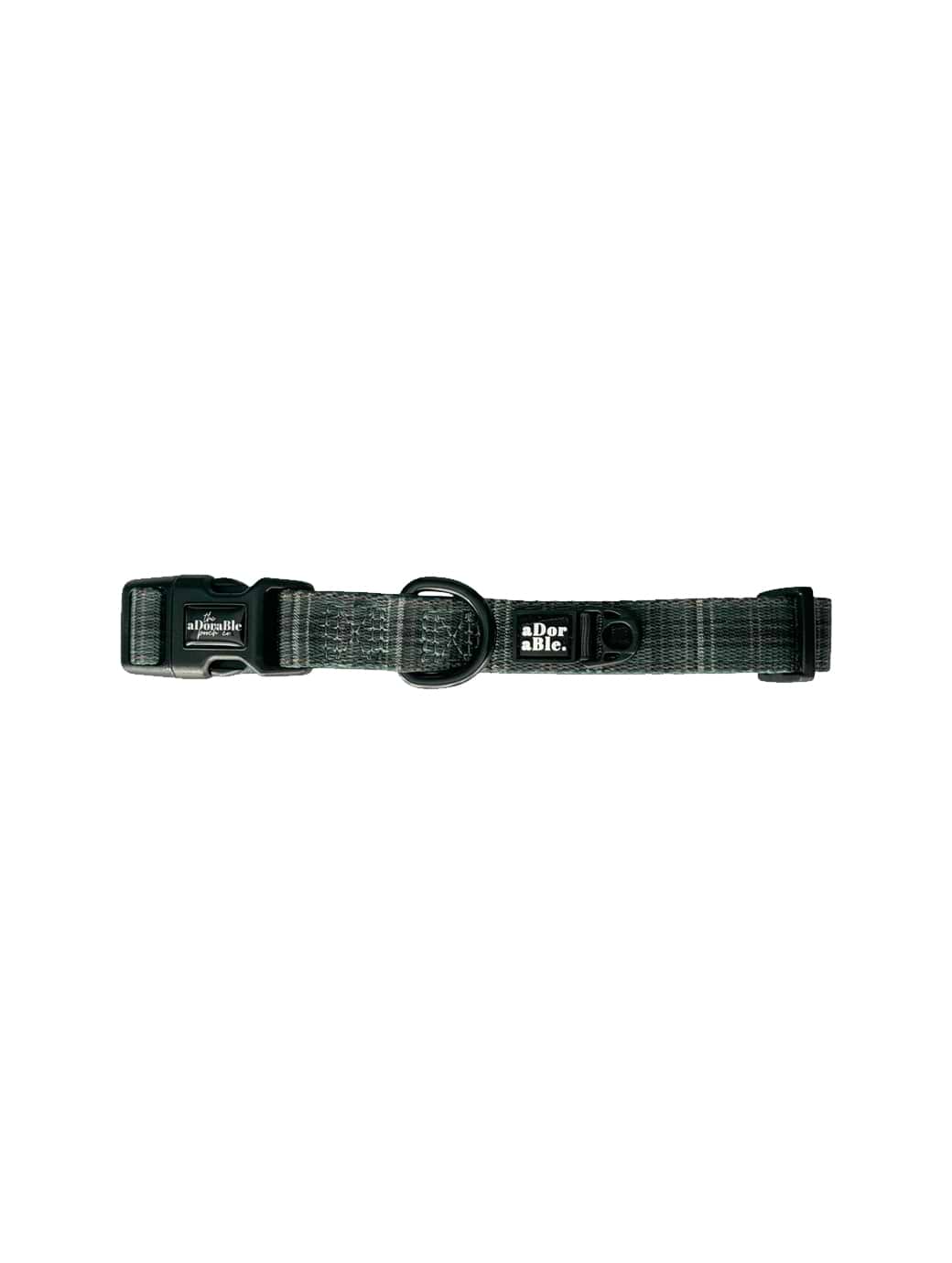 The Adorable Pooch Company Collar LUXE Hunter Green Plaid