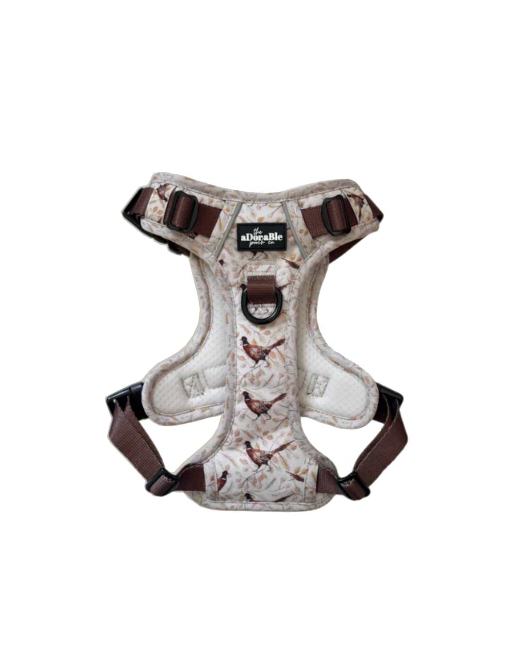 The Adorable Pooch Company Hike & Go™ Harness Farm Pheasant
