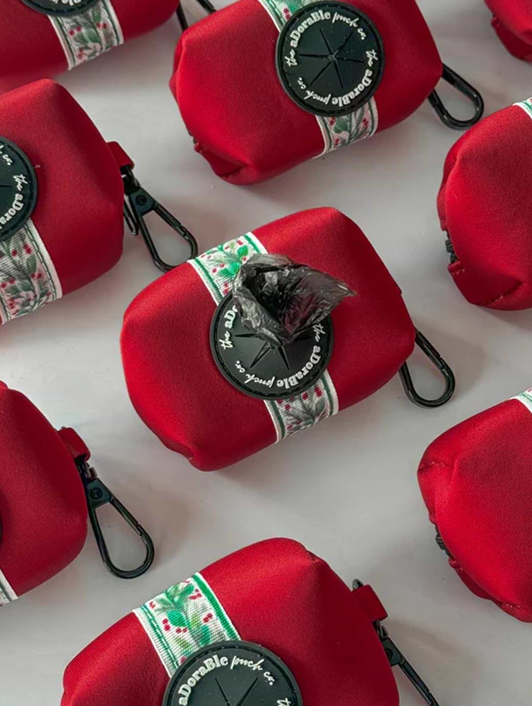 The Adorable Pooch Company Poop Bag Holder Garlands Of Evergreen