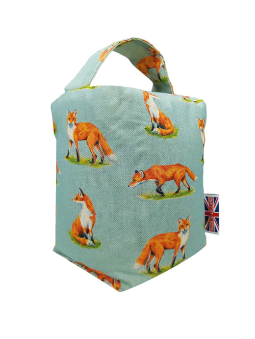 The Wheat Bag Company Fantastic Foxes Cotton Door Stop