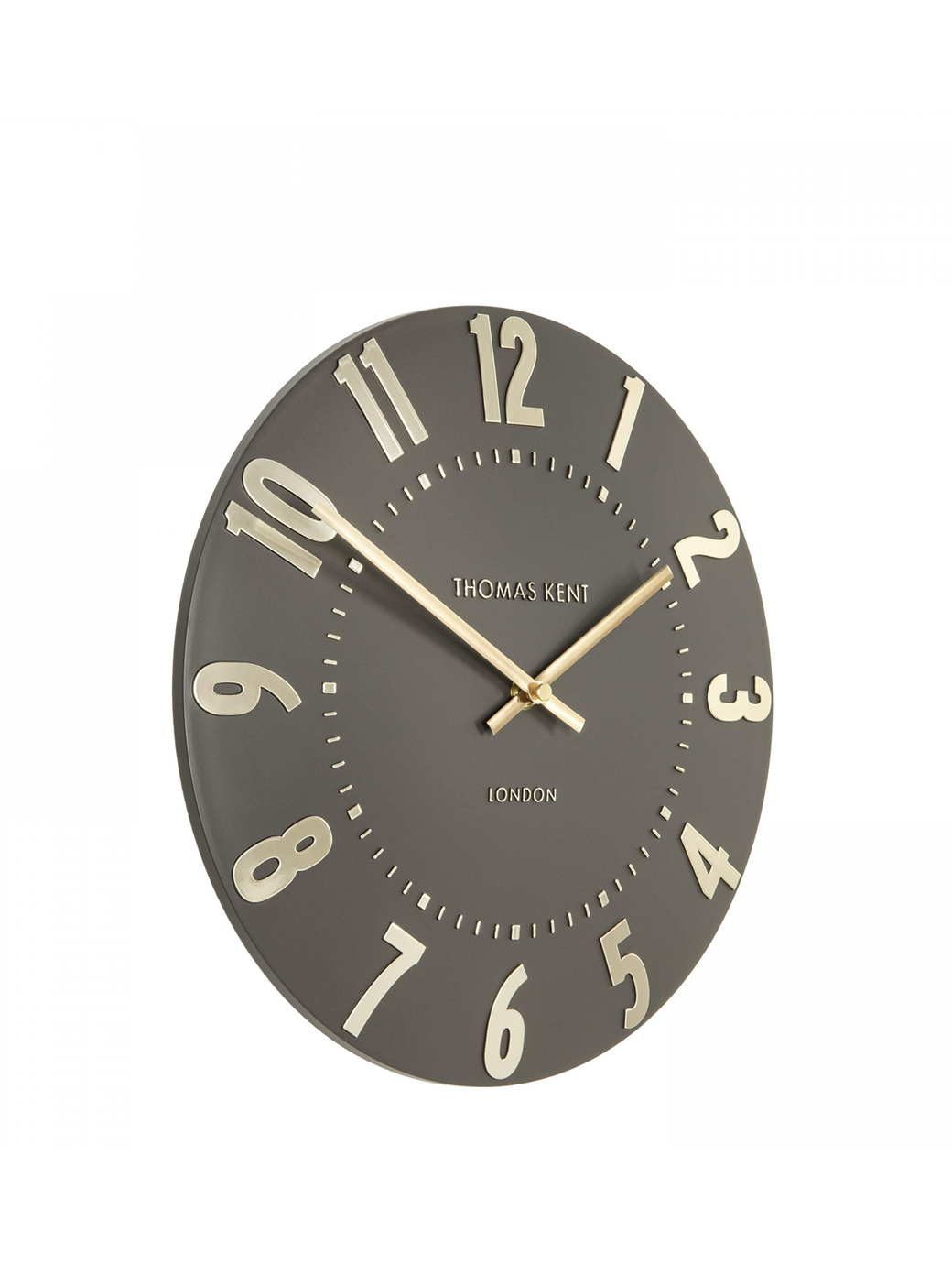 Thomas Kent 12" Mulberry Wall Clock Espresso