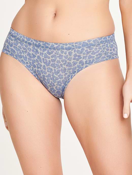 Thought Clothing Women's Esmeray Bamboo Bikini Briefs Periwinkle Blue