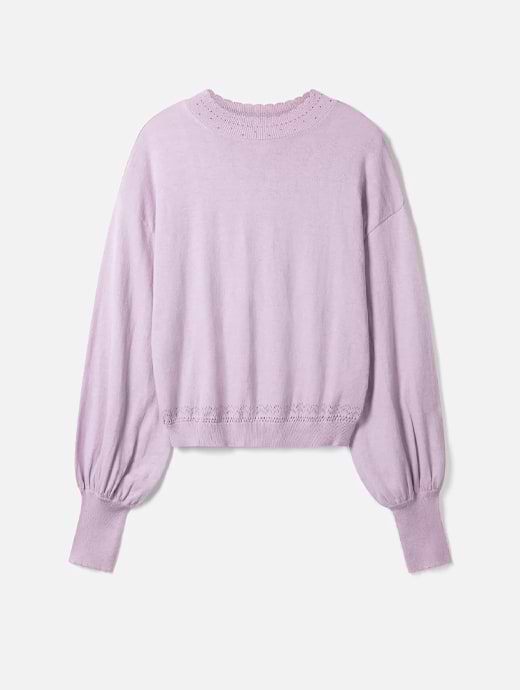 Lavender purple sweater new arrivals