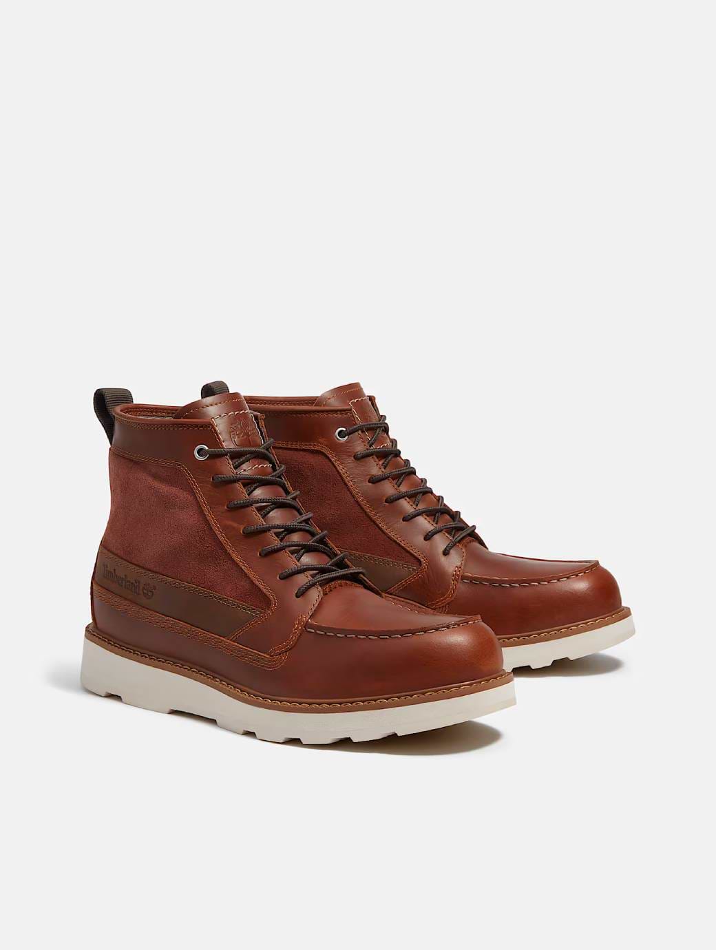 Timberland Men's Britton Mills Mid Lace Up Waterproof Boot Rust