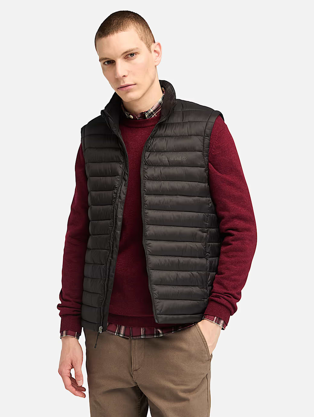Timberland Men's Durable Water Repellent Vest Black