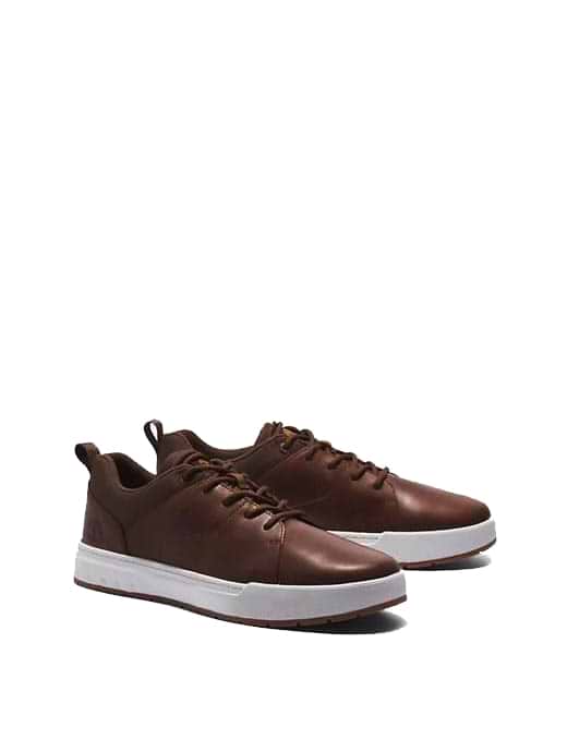 Timberland Men s Maple Grove Low Lace Sneaker Mid Brown