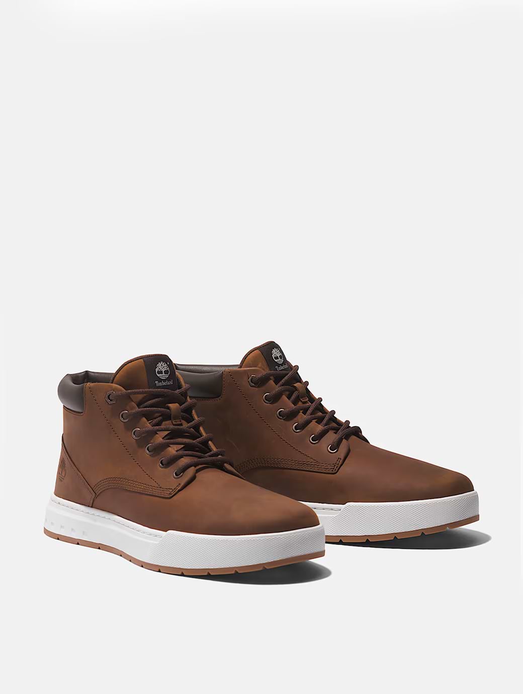 Timberland Men's Maple Grove Mid Lace Up Trainer Medium Brown