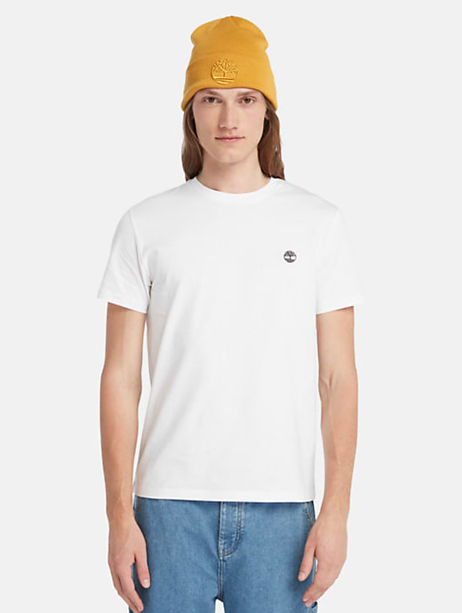 Timberland Men's Short Sleeve 3 Pack Basic Crew Tee Slim Multi
