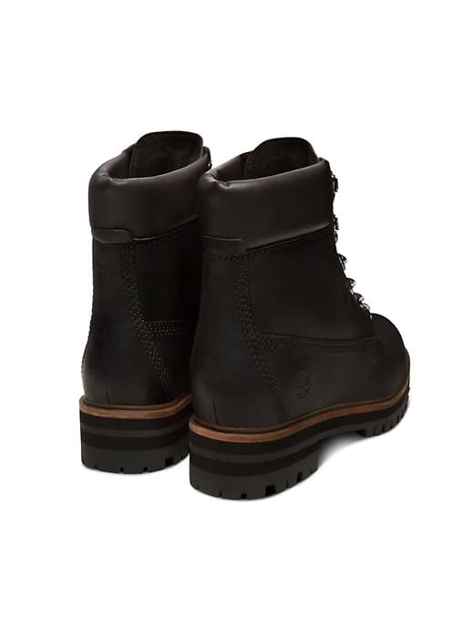 London square 6 inch boot for women in black top