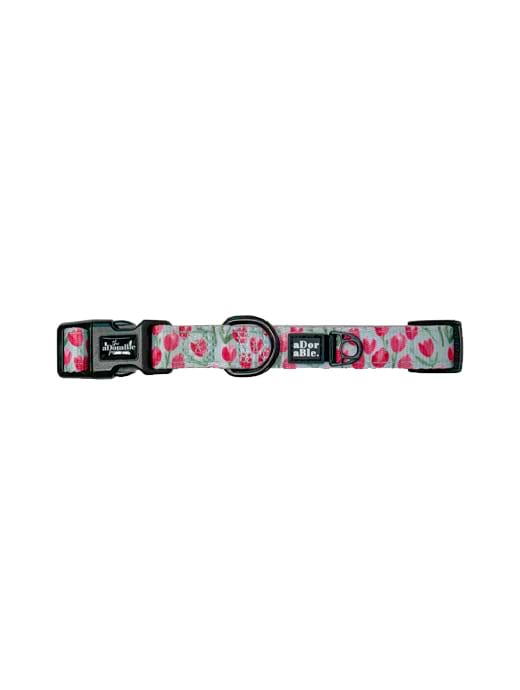 The Adorable Pooch Company Timeless Tulips Collar