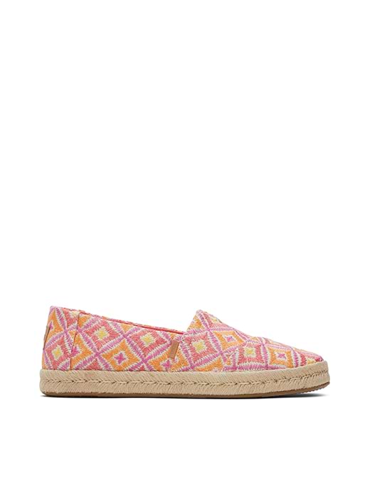 Toms Women's Alpargata Rope 2.0 Shoe Pink