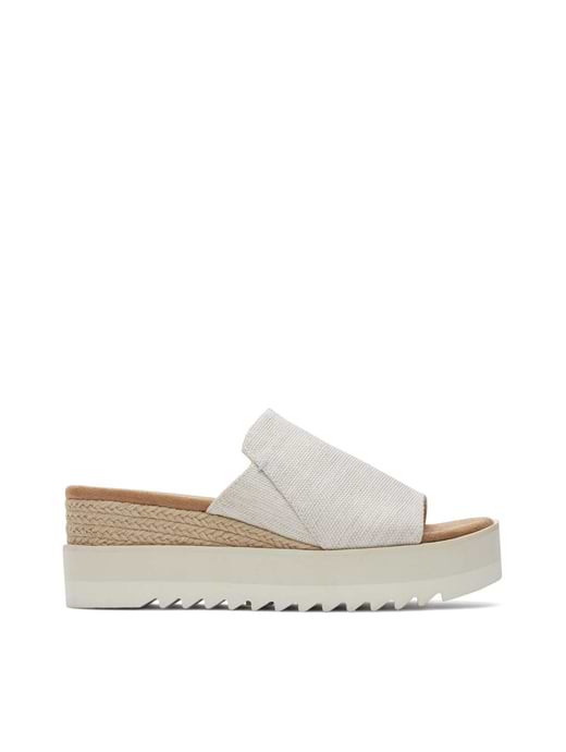 Toms Women's Diana Mule Wedge Natural 