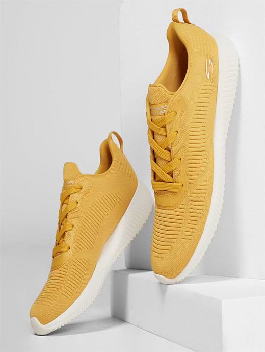Skechers bobs squad amarillo hot sale