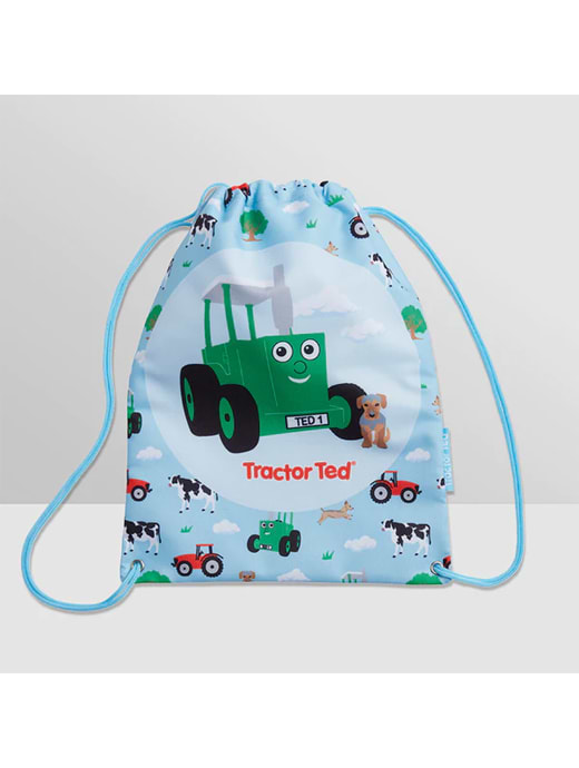 Tractor Ted Drawstring Activity Bag
