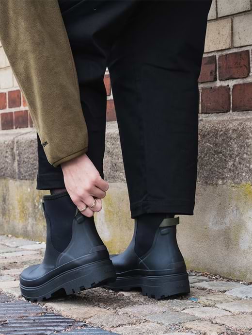 Tretorn Blasia Wellington Boot Black