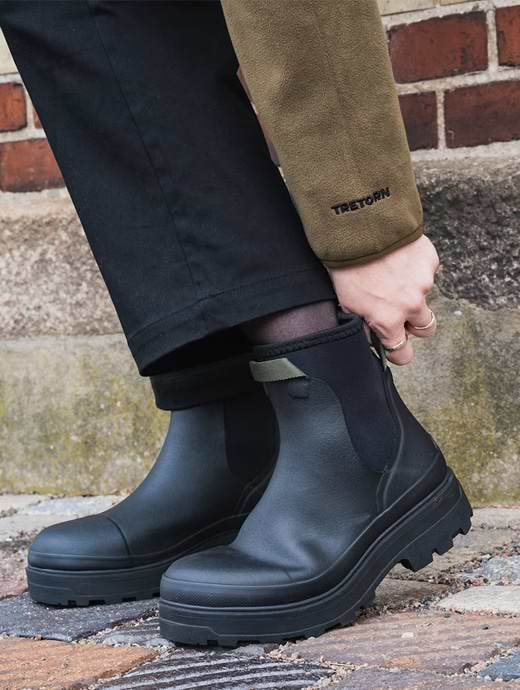 Tretorn Blasia Wellington Boot Black