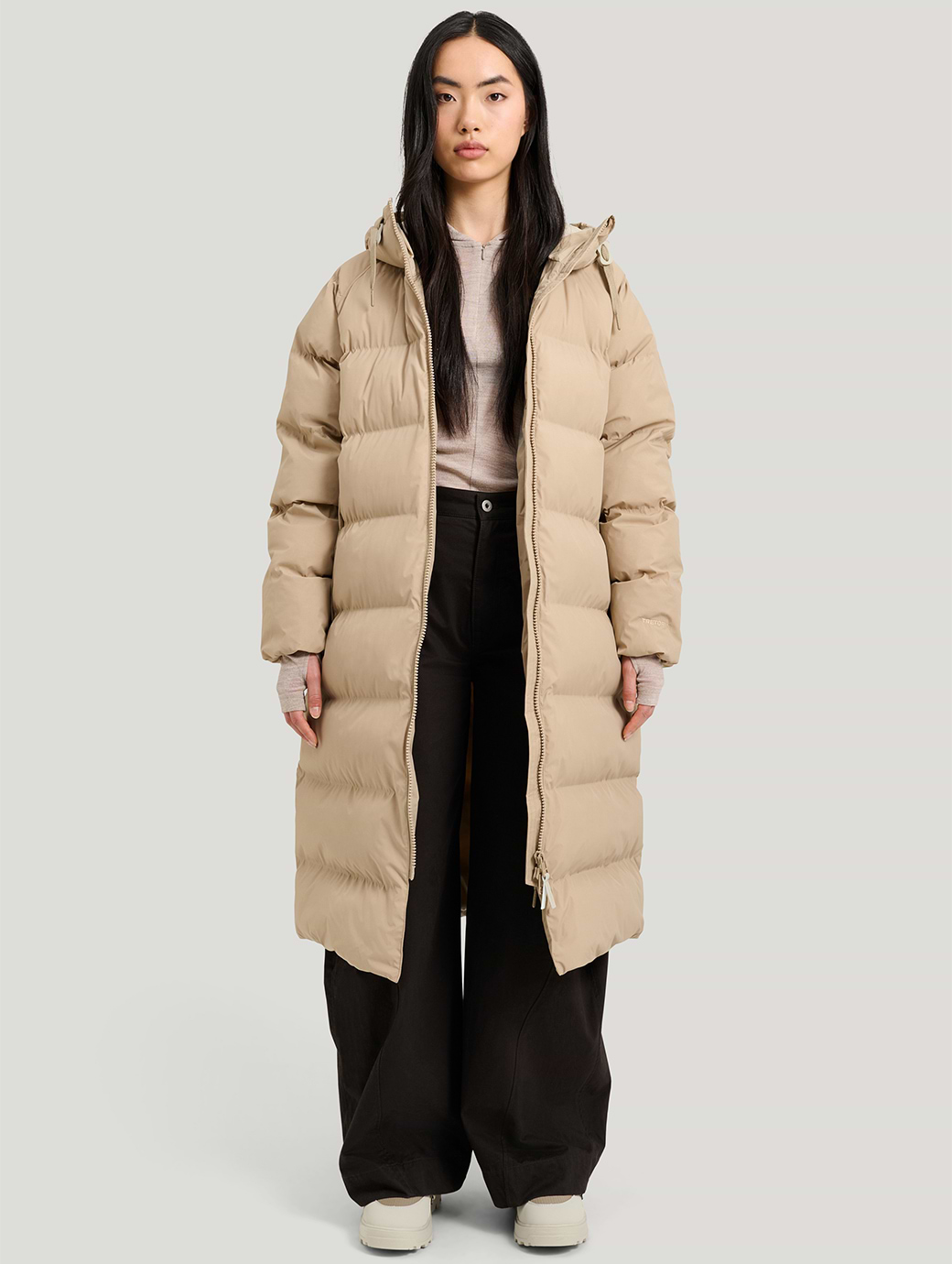 Tretorn Women's Artic Puffer Parka Waterproof Jacket Dune