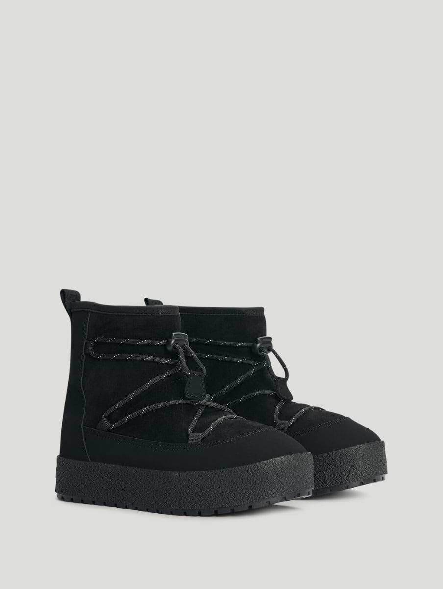 Tretorn Women's Aspa Hybrid Low Waterproof Boot Jet Black