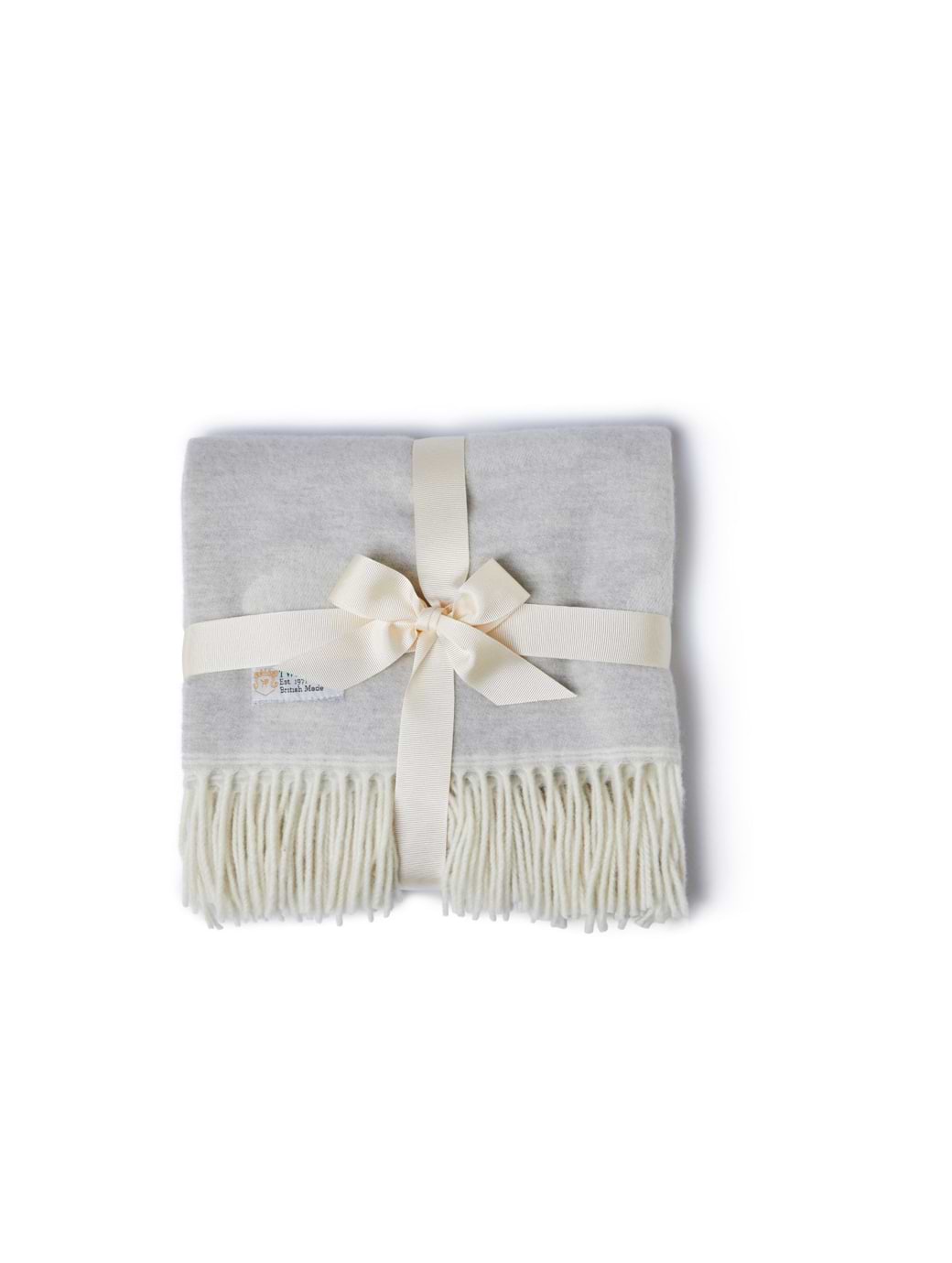 Tweedmill Merino Baby Blanket Cloud