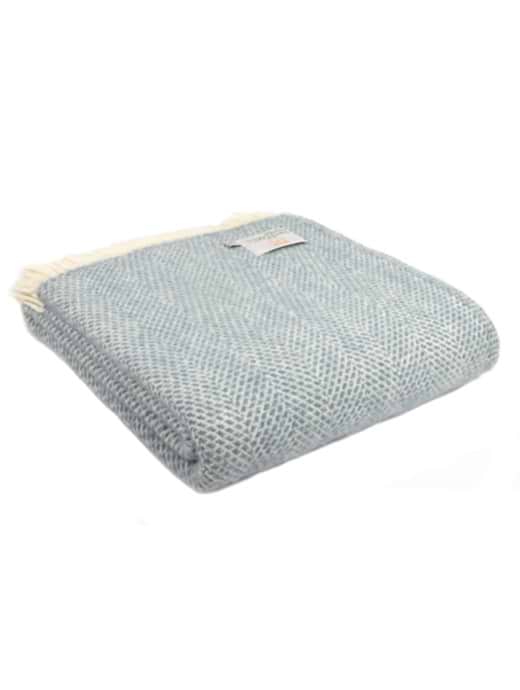Tweedmill Textiles Beehive Throw Petrol