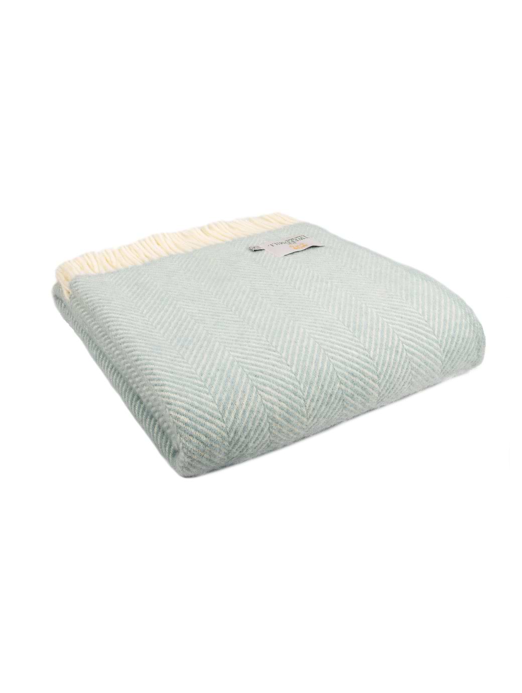 Tweedmill Textiles Fishbone Throw - 150x183cm Blue One Size