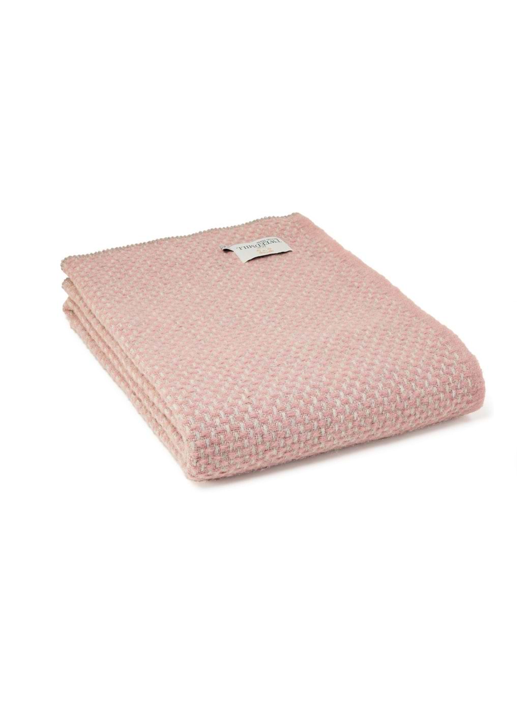 Tweedmill Textiles Pure New Wool Twill Throw Pink One Size