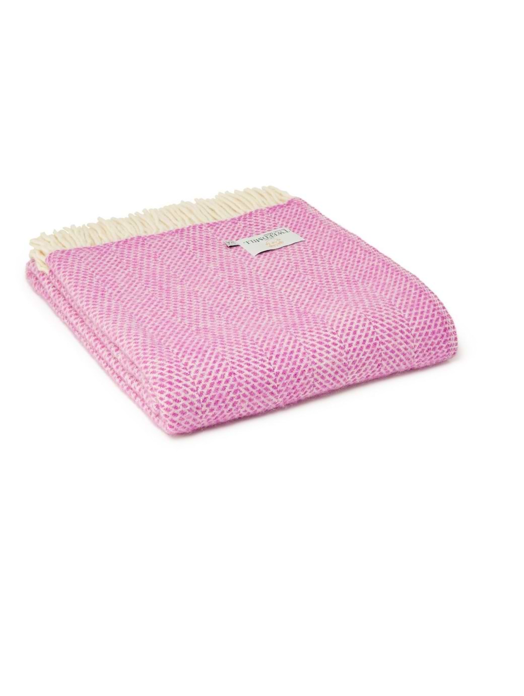 Tweedmill Throw Beehive Rosa