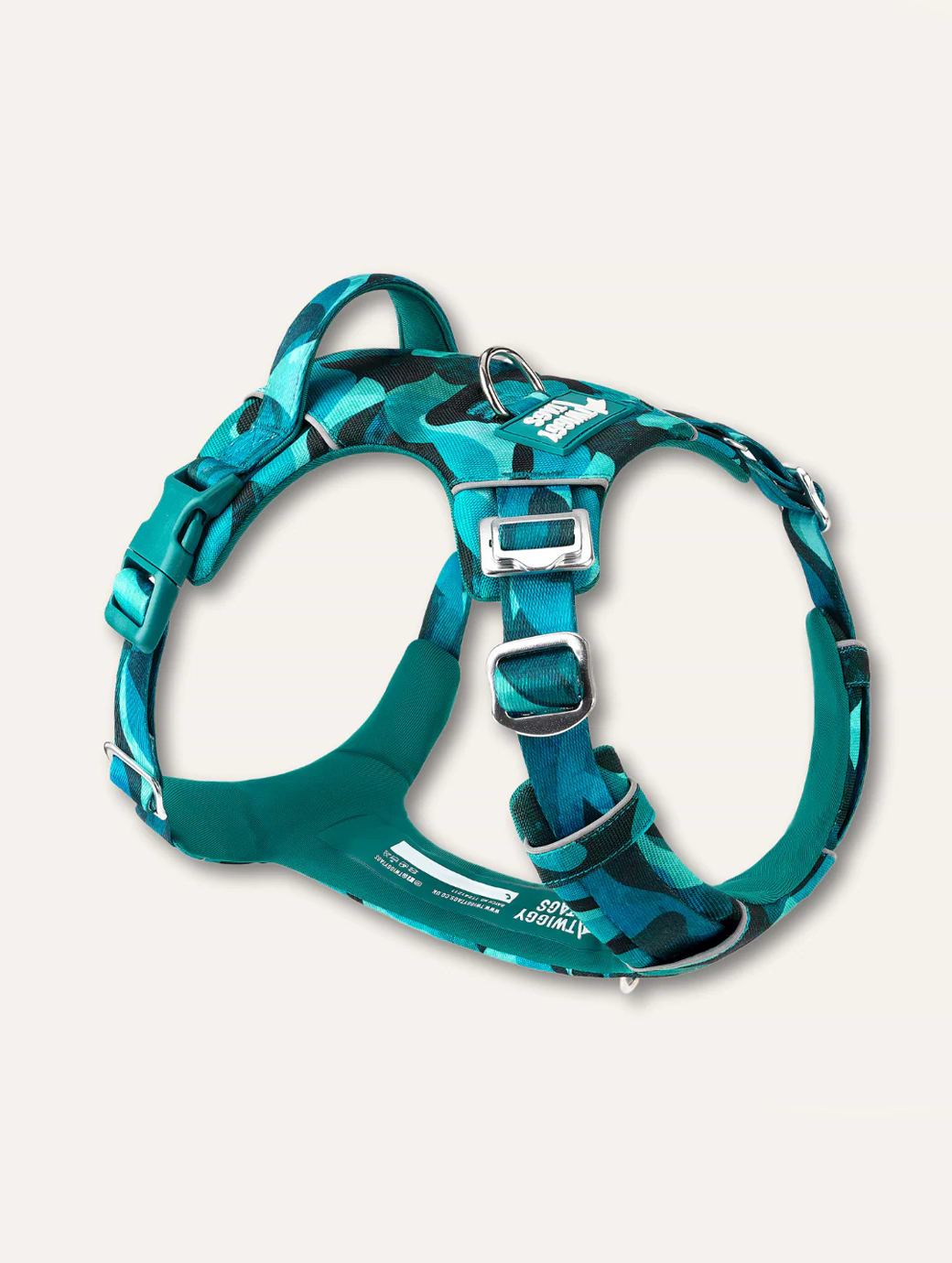 Twiggy Tags Adventure 2.0 Harness Lagoon