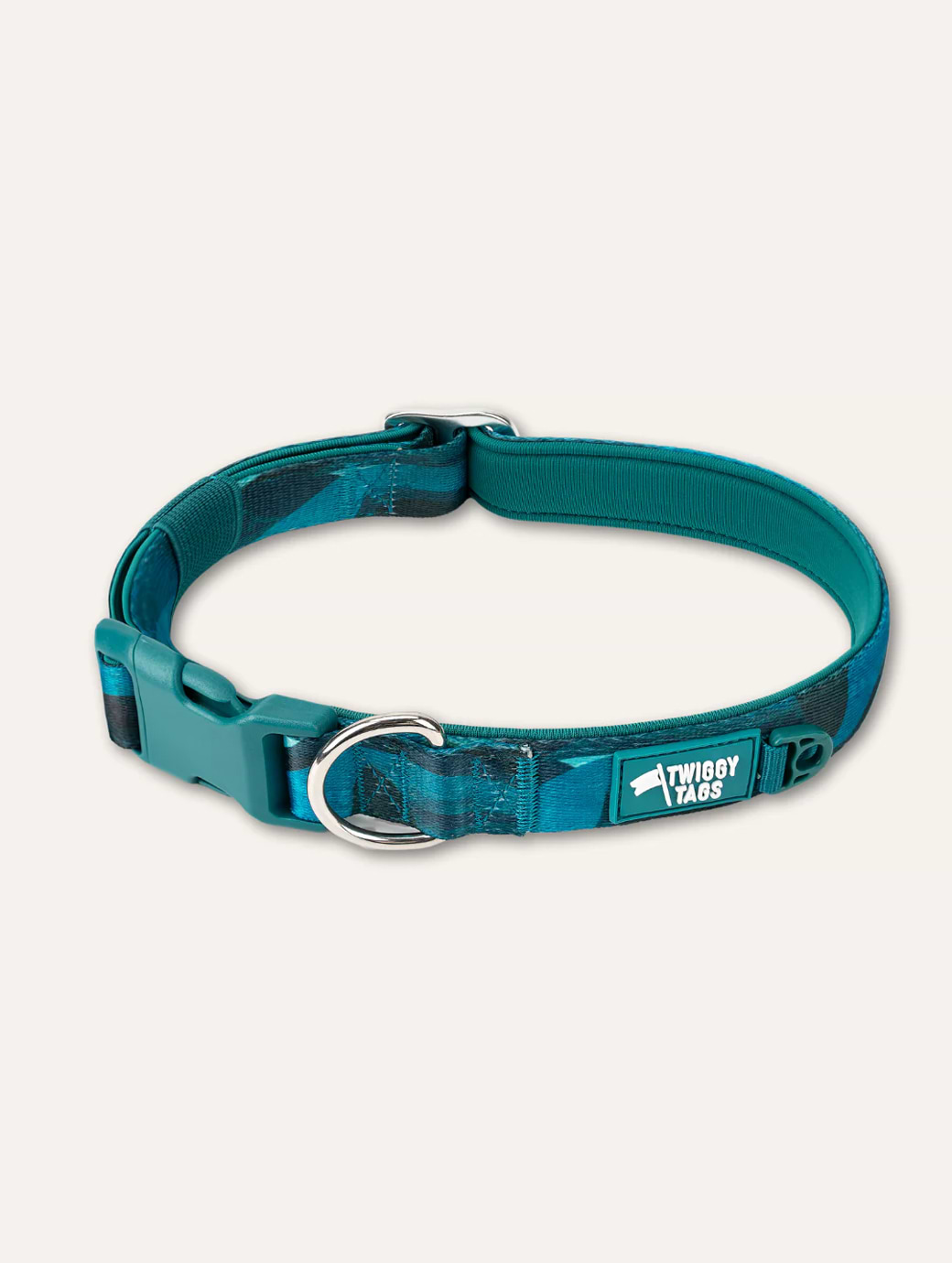 Twiggy Tags Comfort Collar Lagoon