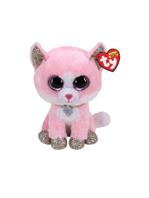 Ty Fiona Pink Cat Boo - Reg 