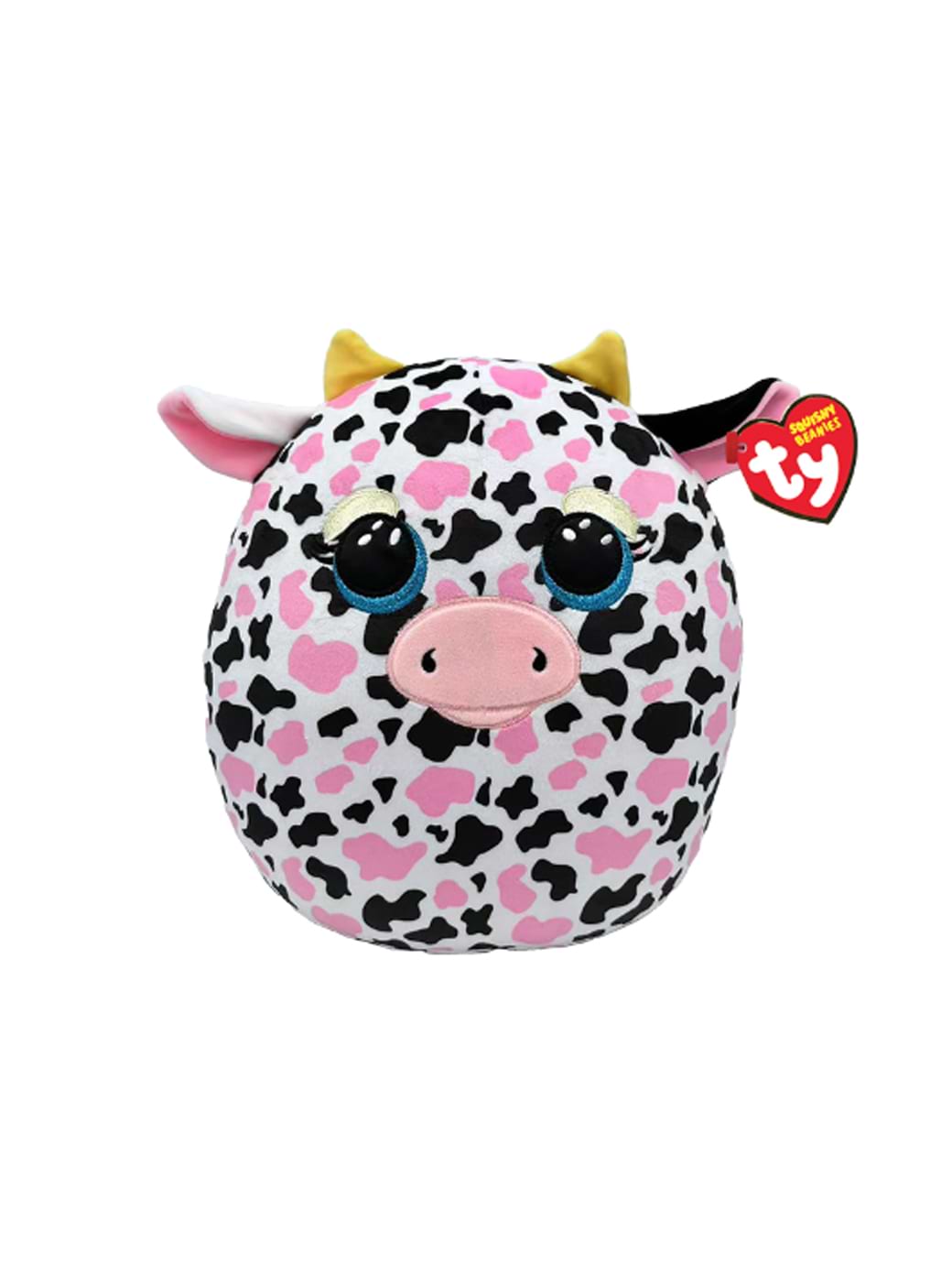 Ty Squishy Beanie Milkshake Cow 10"