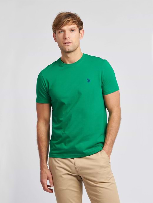 U S Polo Assn Men's DHM T-Shirt Lush Meadow