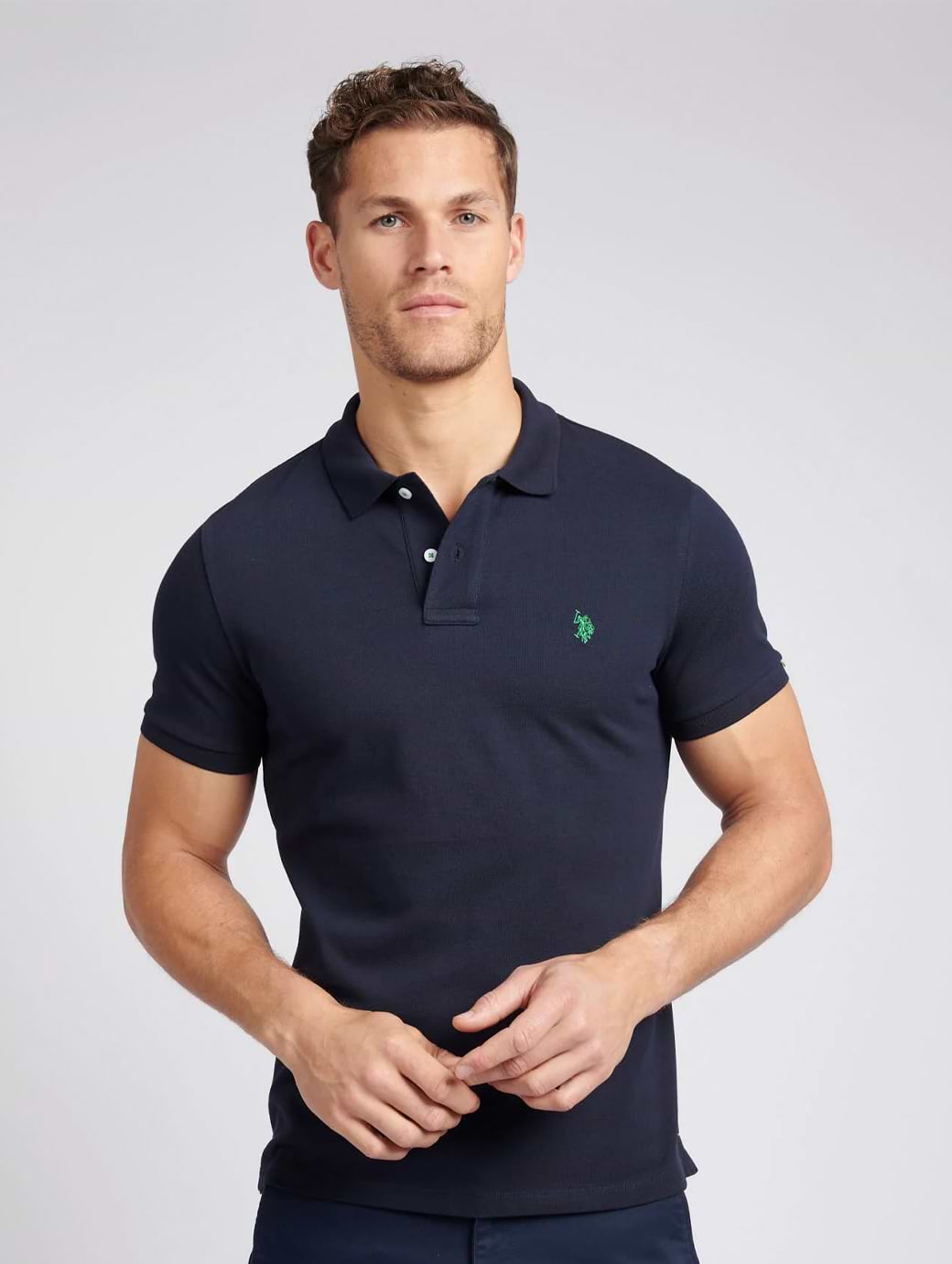 U S Polo Assn Men's Life Polo Shirt Dark Sapphire Navy