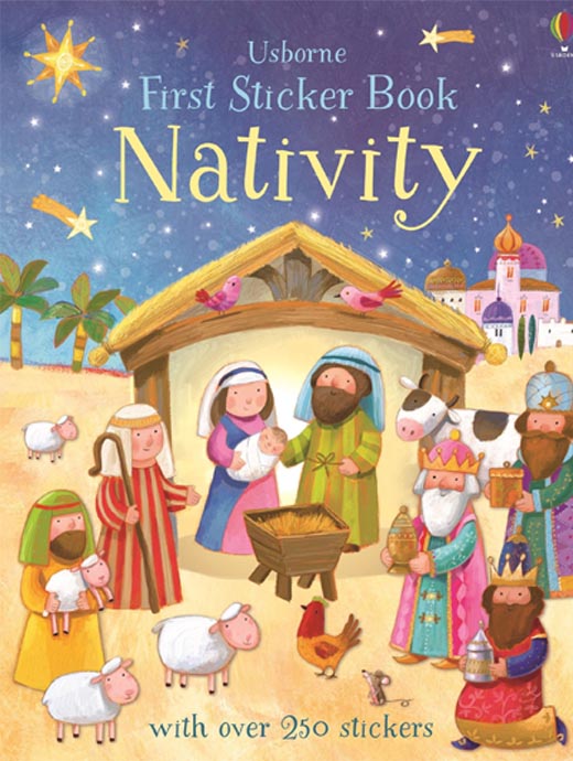 Usborne First Sticker Book Nativity