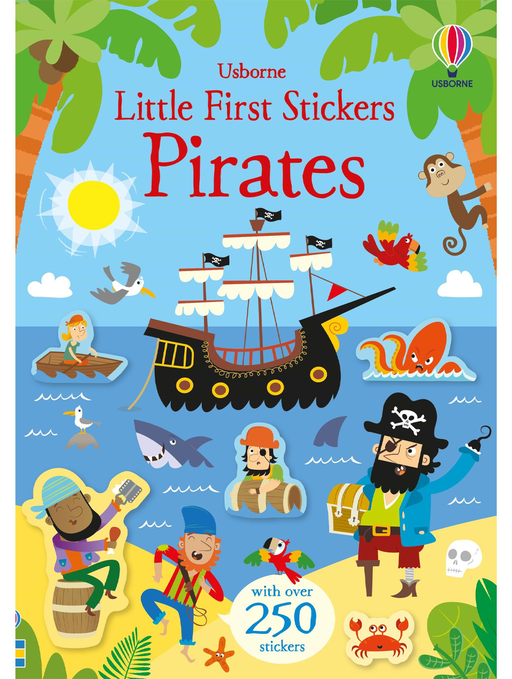 Usborne Little First Stickers Pirates