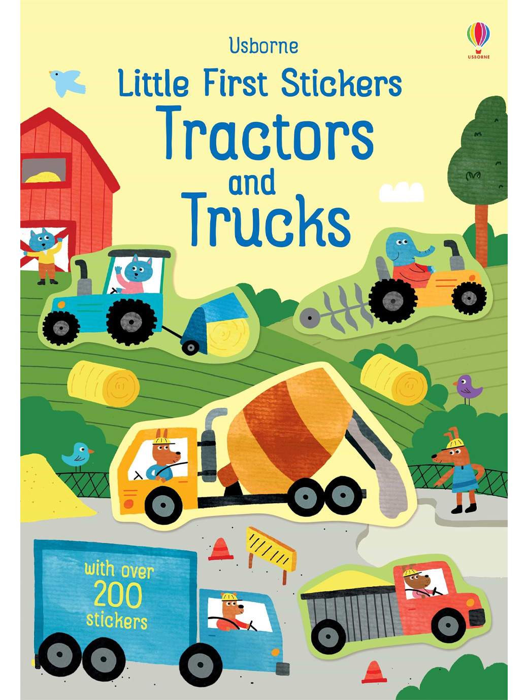 Usborne Little First Stickers Tractors and Trucks