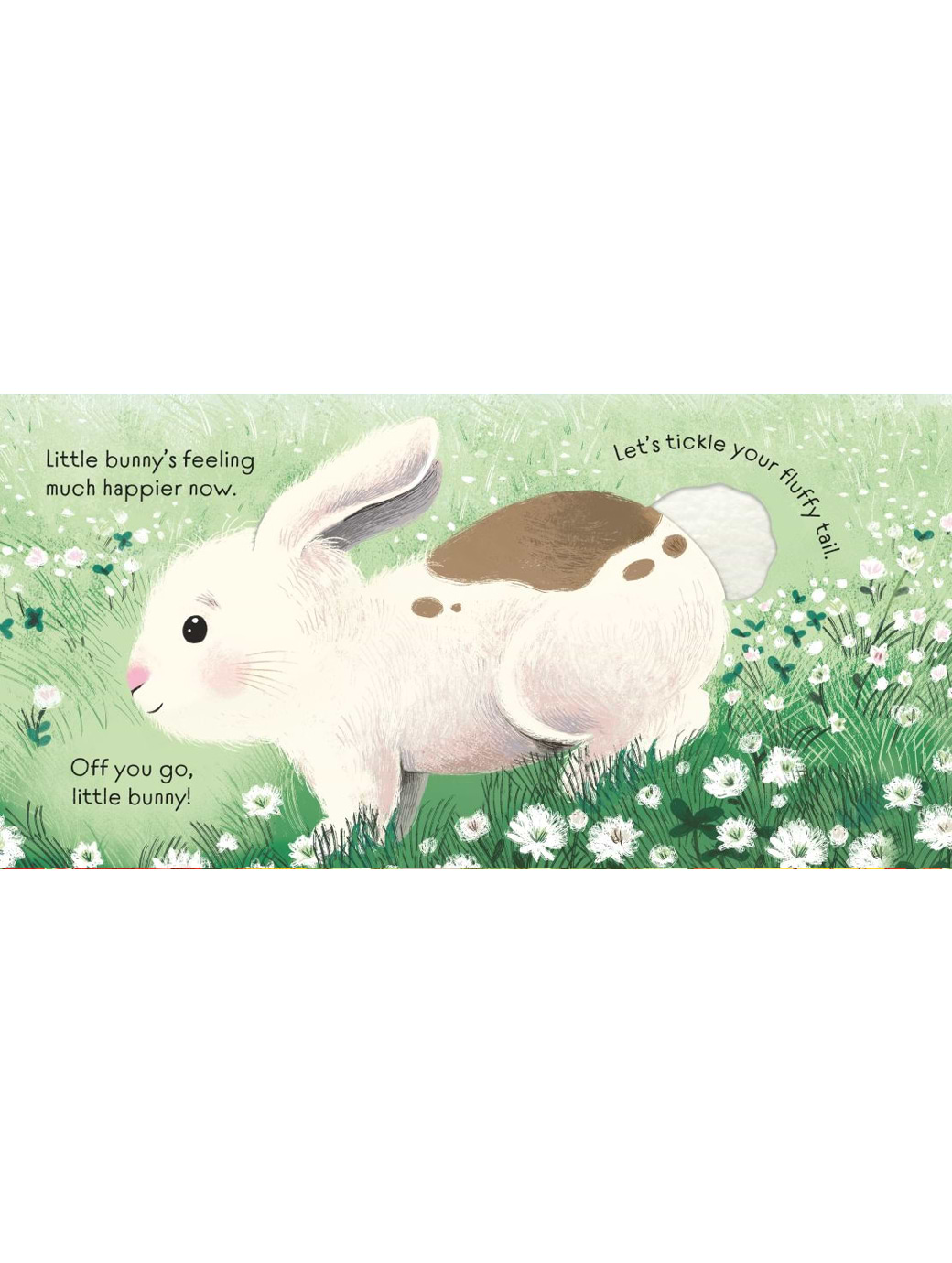 Usborne Touchy-Feely Books There There Little Bunny