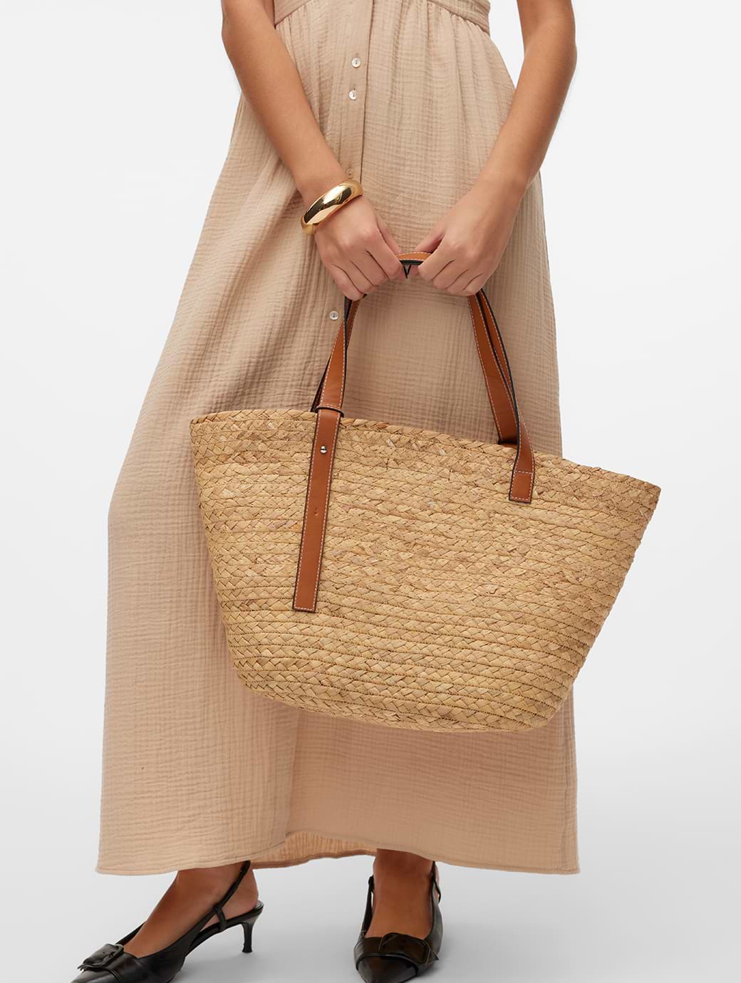 Vero Moda Millie Bag Natural Cognac